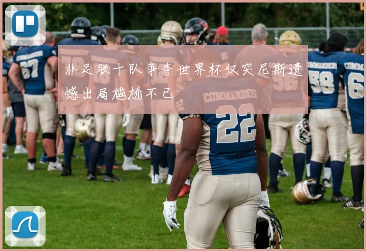非足联十队争夺世界杯仅突尼斯遗憾出局尴尬不已